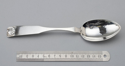 Norwegian Antique Silver Tablespoons (Set of 12) Bergen, Bors